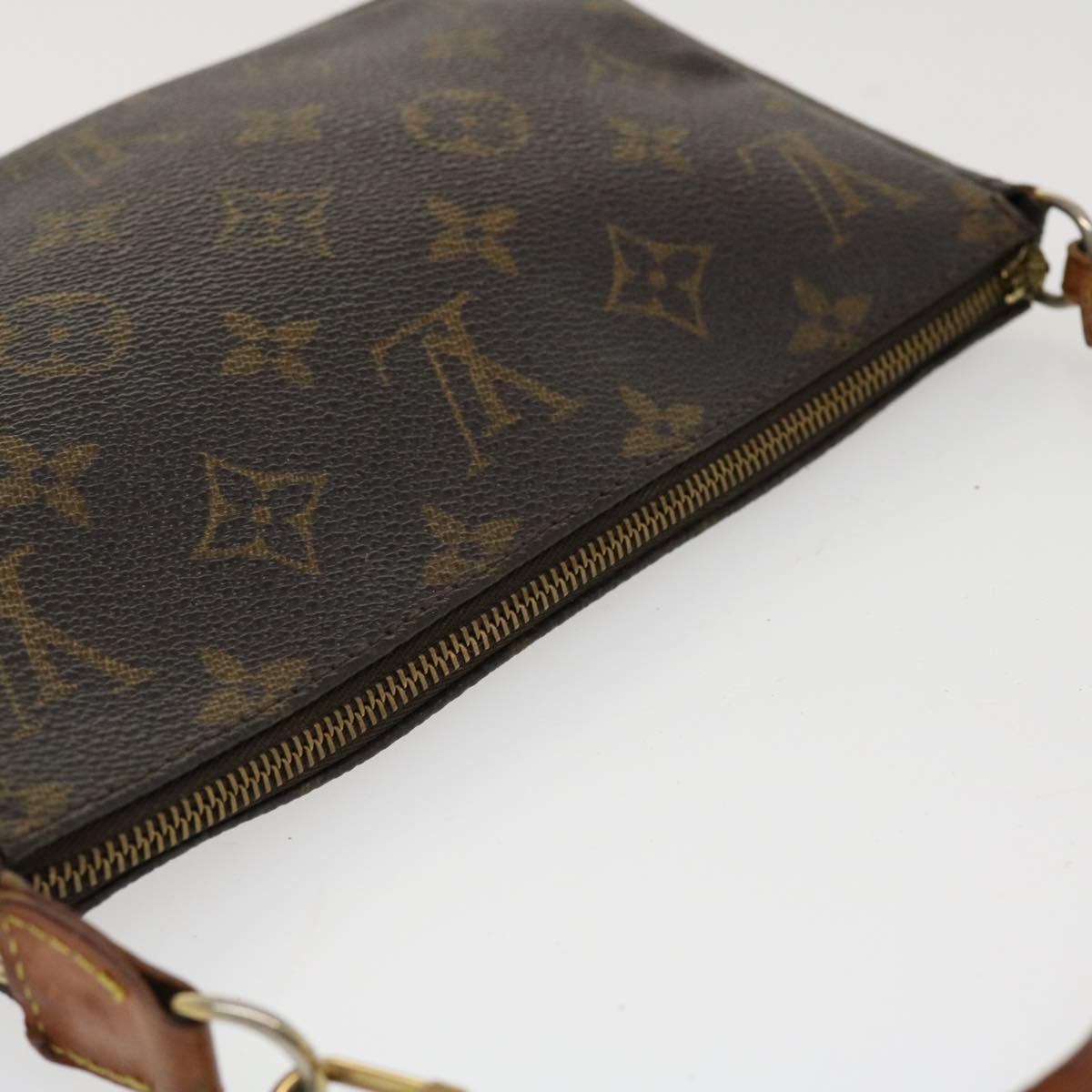 LOUIS VUITTON Monogram Pochette Accessoires Pouch M51980 LV Auth 36860