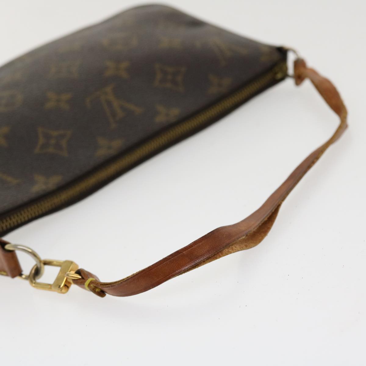 LOUIS VUITTON Monogram Pochette Accessoires Pouch M51980 LV Auth 36860