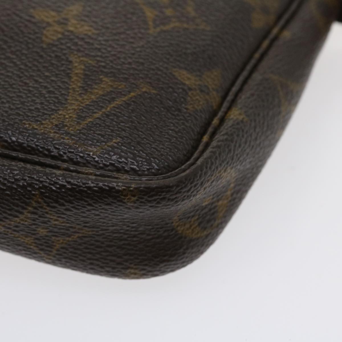 LOUIS VUITTON Monogram Pochette Accessoires Pouch M51980 LV Auth 36860