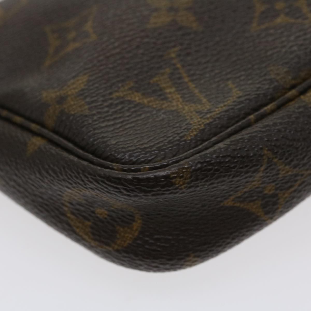 LOUIS VUITTON Monogram Pochette Accessoires Pouch M51980 LV Auth 36860