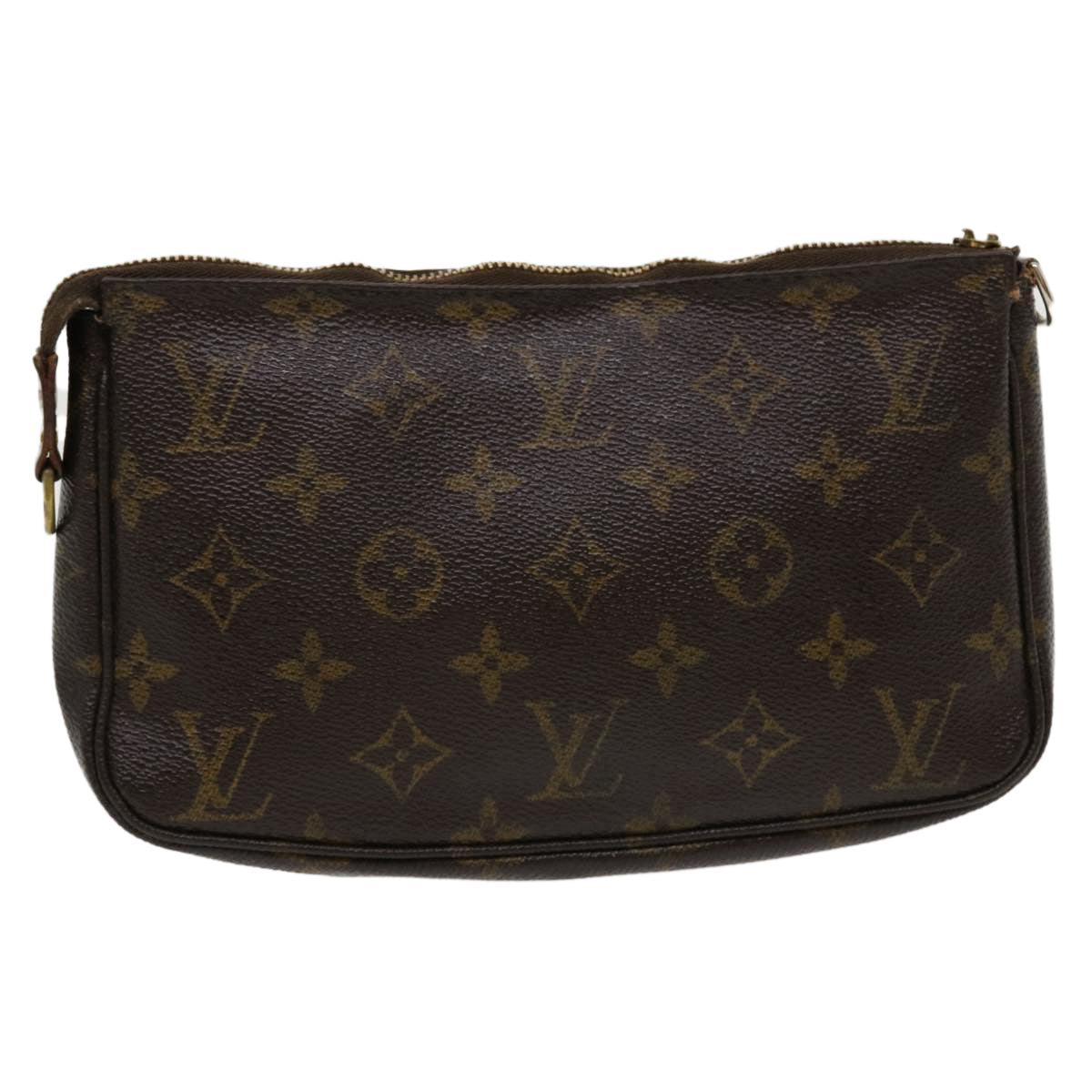 LOUIS VUITTON Monogram Pochette Accessoires Pouch M51980 LV Auth 36863