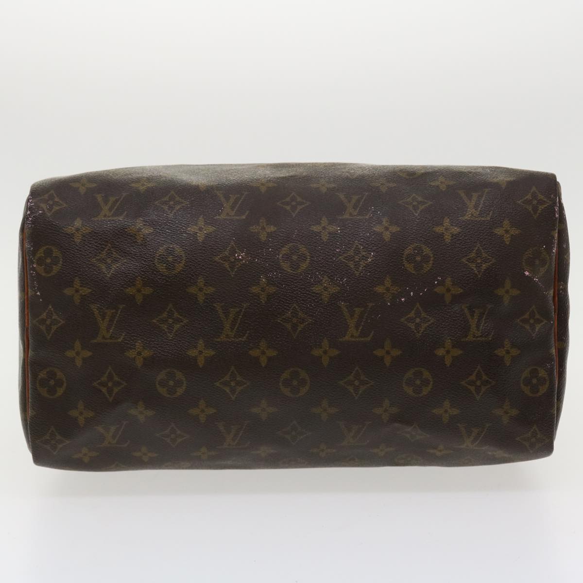 LOUIS VUITTON Monogram Speedy 35 Hand Bag M41524 LV Auth 36867