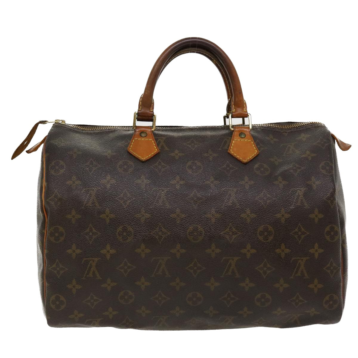 LOUIS VUITTON Monogram Speedy 35 Hand Bag M41524 LV Auth 36867 - 0