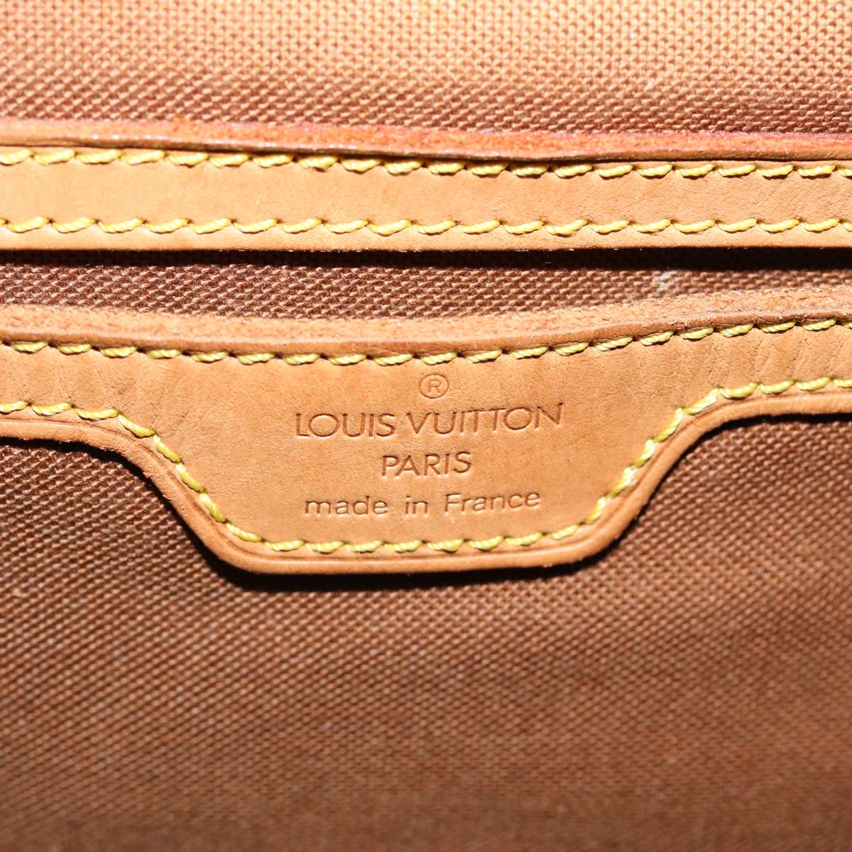 LOUIS VUITTON Monogram Montsouris GM Backpack M51135 LV Auth 36874