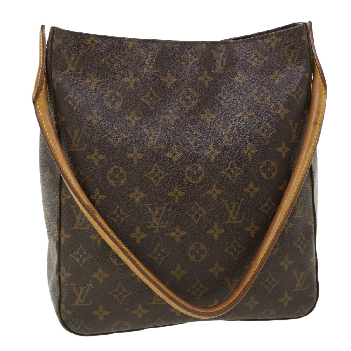 LOUIS VUITTON Monogram Looping GM Shoulder Bag M51145 LV Auth 36880