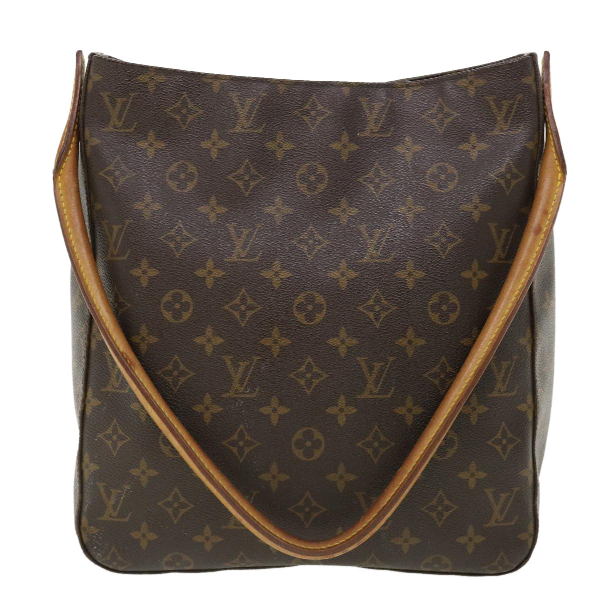 LOUIS VUITTON Monogram Looping GM Shoulder Bag M51145 LV Auth 36880