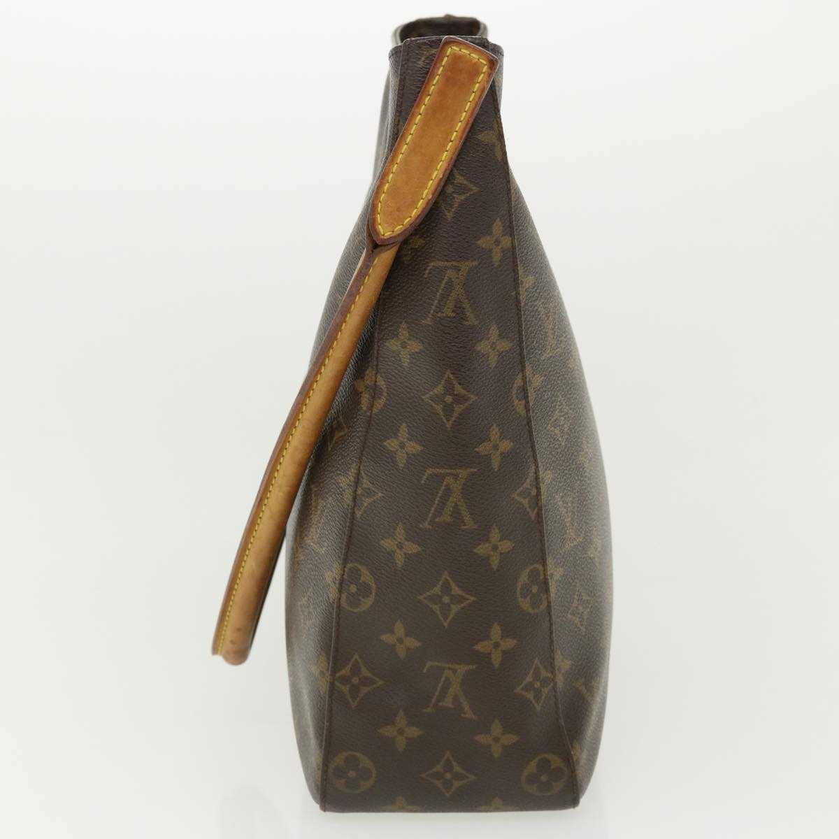 LOUIS VUITTON Monogram Looping GM Shoulder Bag M51145 LV Auth 36880