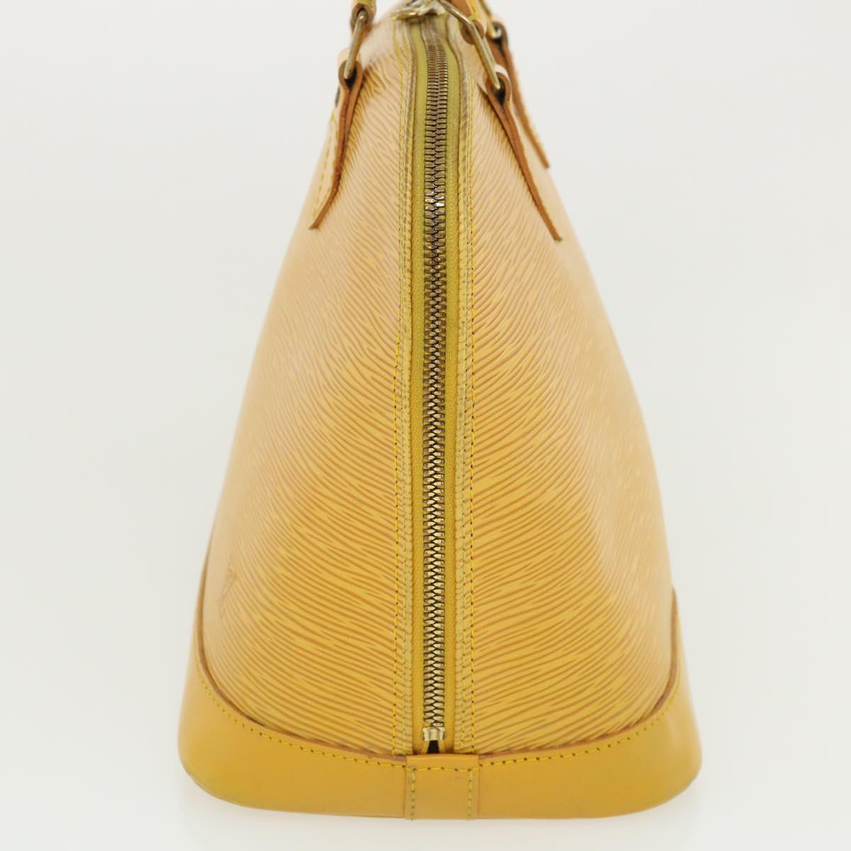 LOUIS VUITTON Epi Alma Hand Bag Tassili Yellow M52149 LV Auth 36896