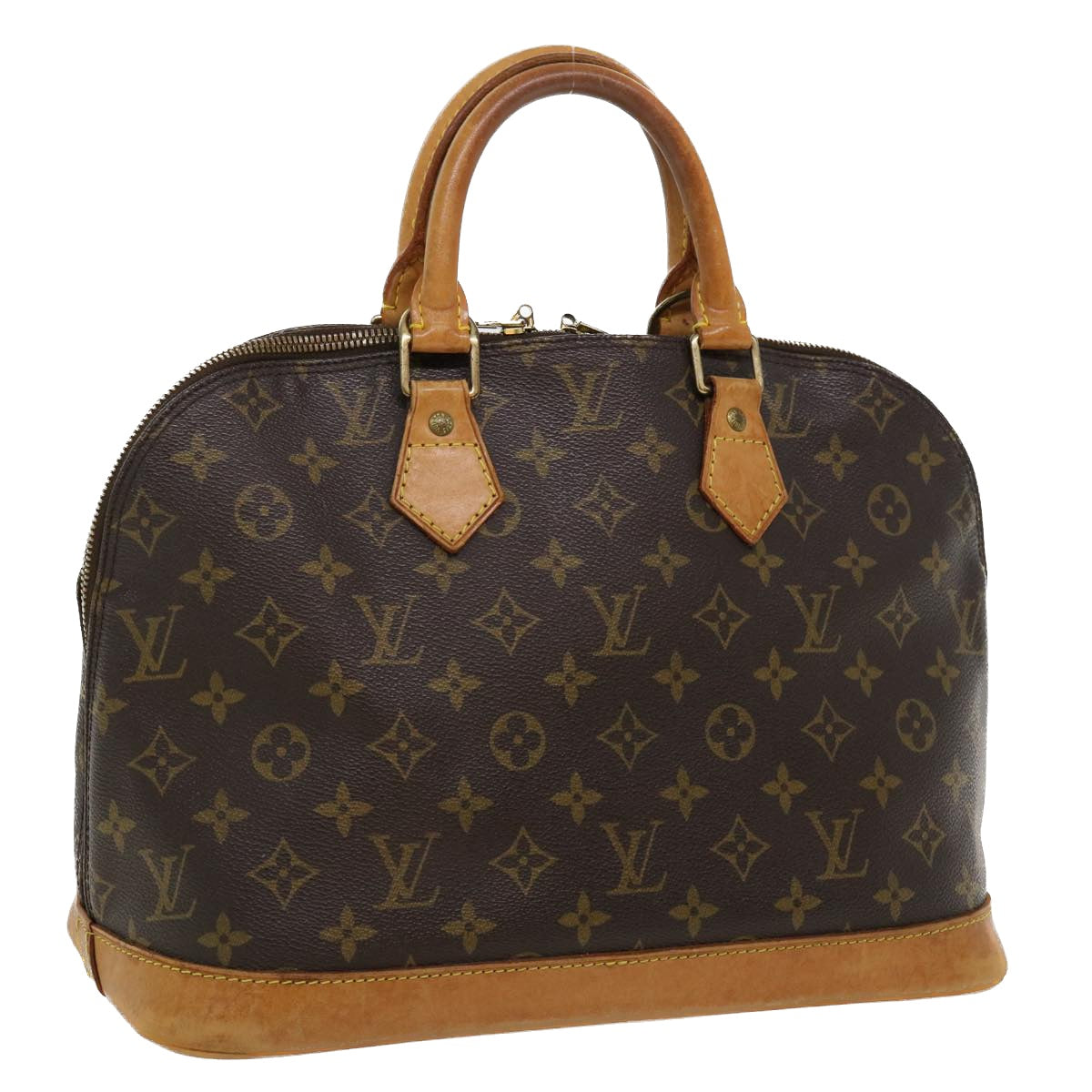 LOUIS VUITTON Monogram Alma Hand Bag M51130 LV Auth 36900