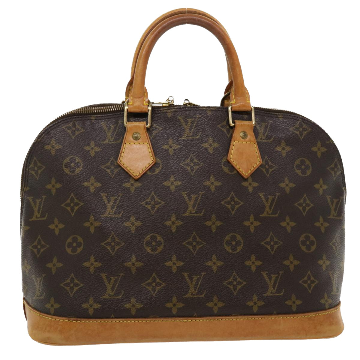 LOUIS VUITTON Monogram Alma Hand Bag M51130 LV Auth 36900