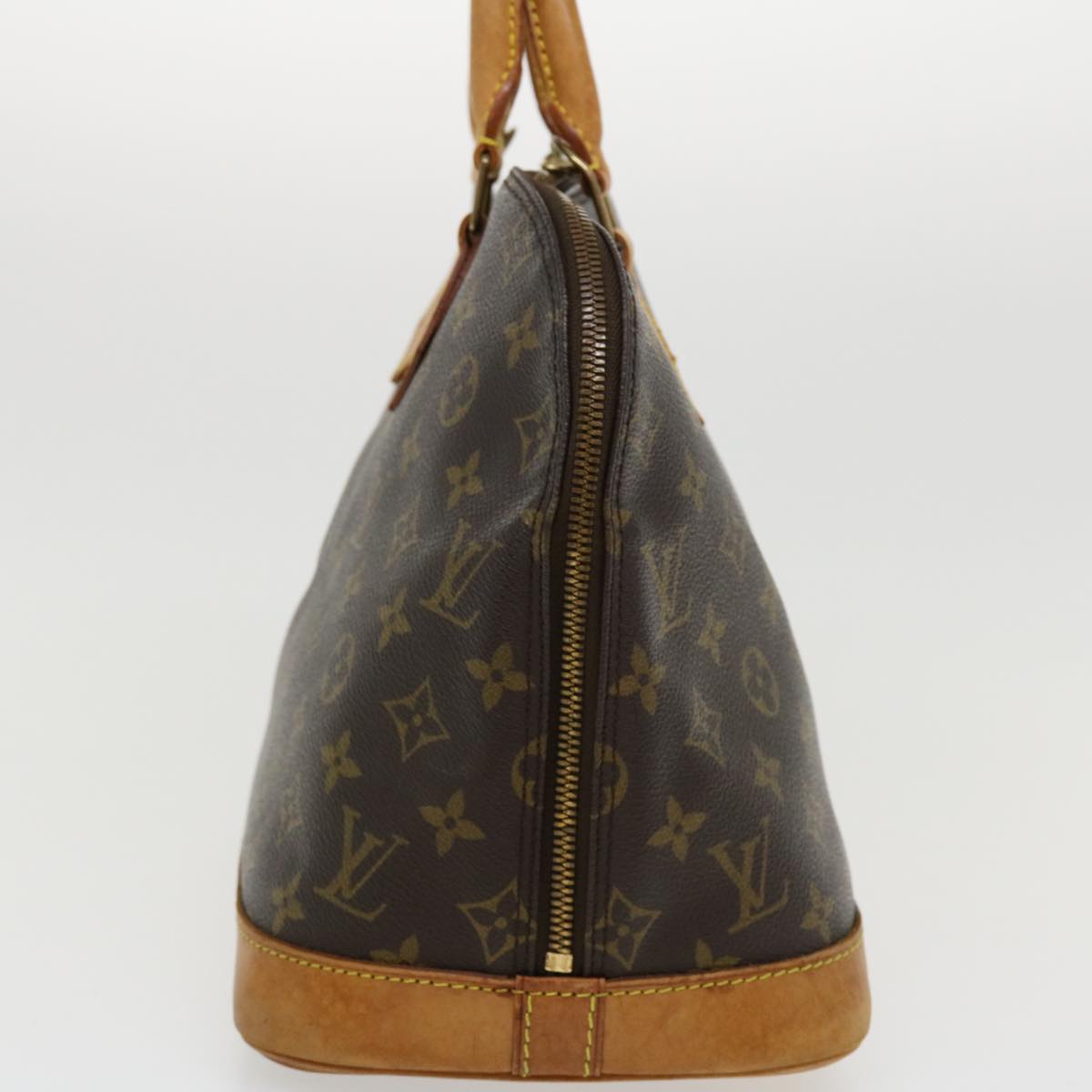 LOUIS VUITTON Monogram Alma Hand Bag M51130 LV Auth 36900