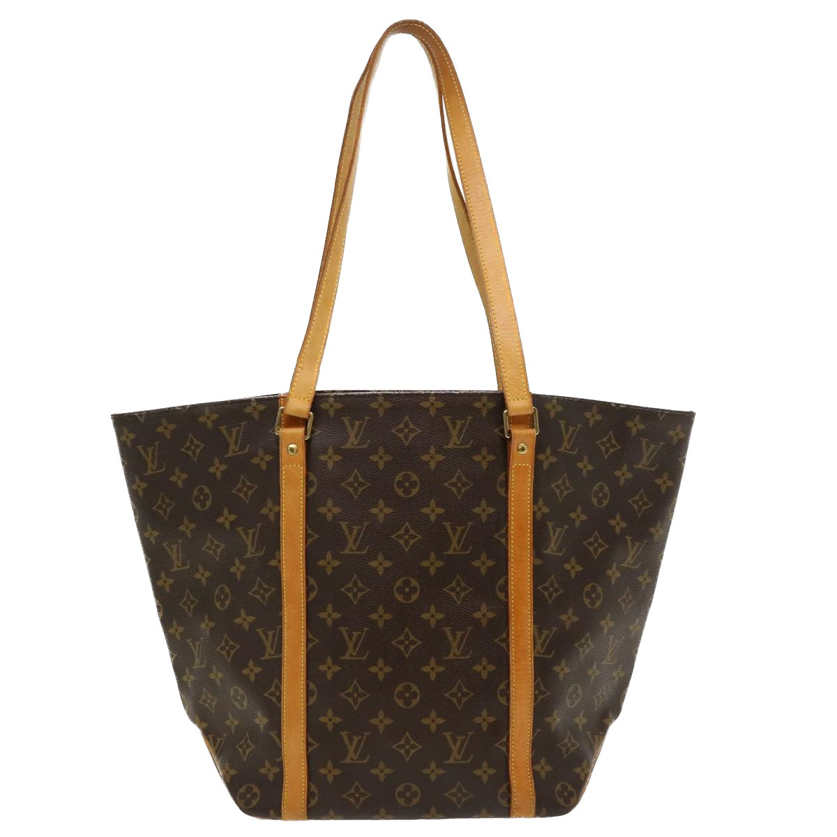 LOUIS VUITTON Monogram Sac Shopping Tote Bag M51108 LV Auth 36915