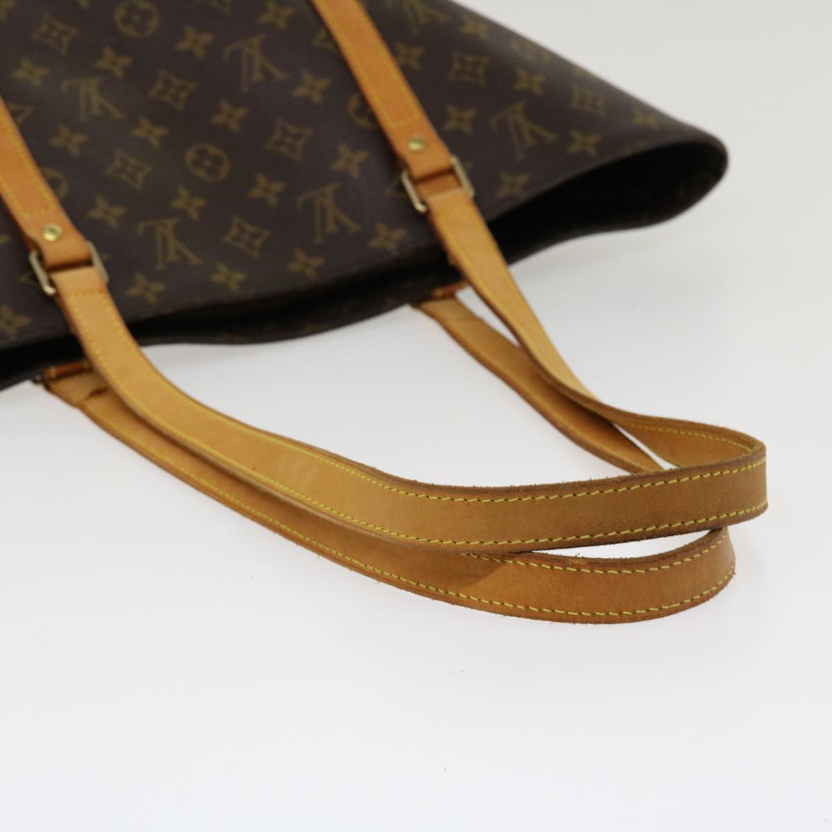 LOUIS VUITTON Monogram Sac Shopping Tote Bag M51108 LV Auth 36915