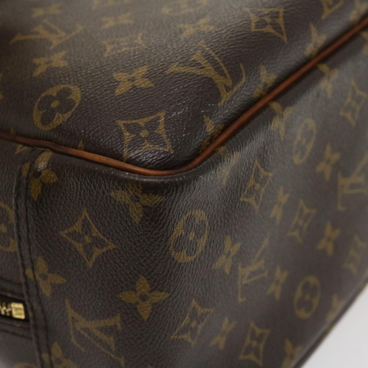 LOUIS VUITTON Monogram Deauville Hand Bag M47270 LV Auth 36917