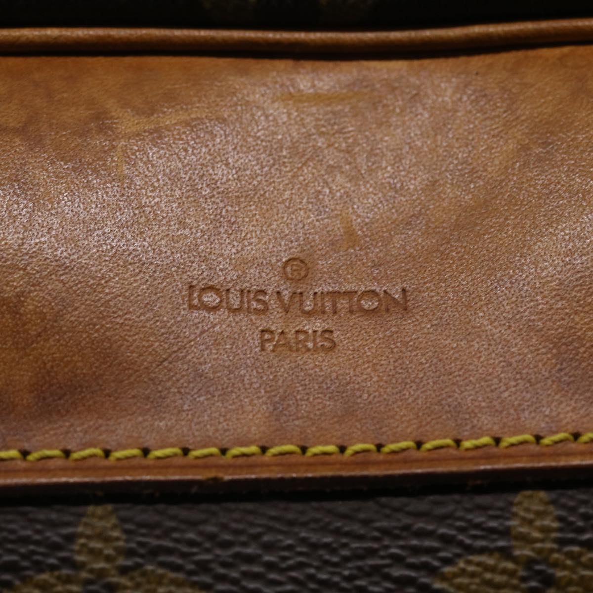 LOUIS VUITTON Monogram Deauville Hand Bag M47270 LV Auth 36917