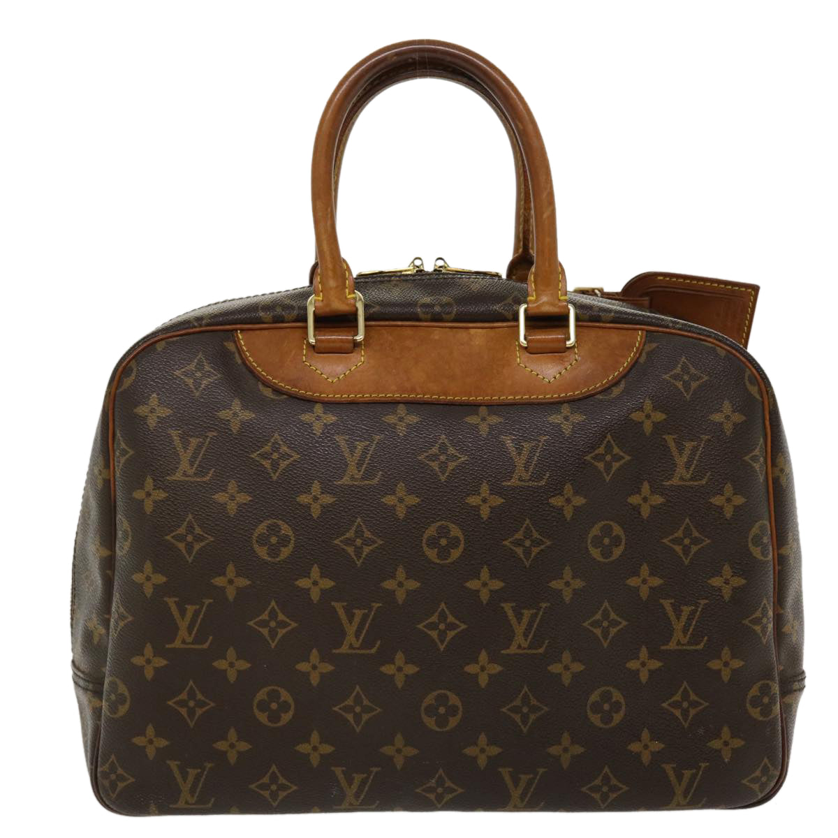 LOUIS VUITTON Monogram Deauville Hand Bag M47270 LV Auth 36917