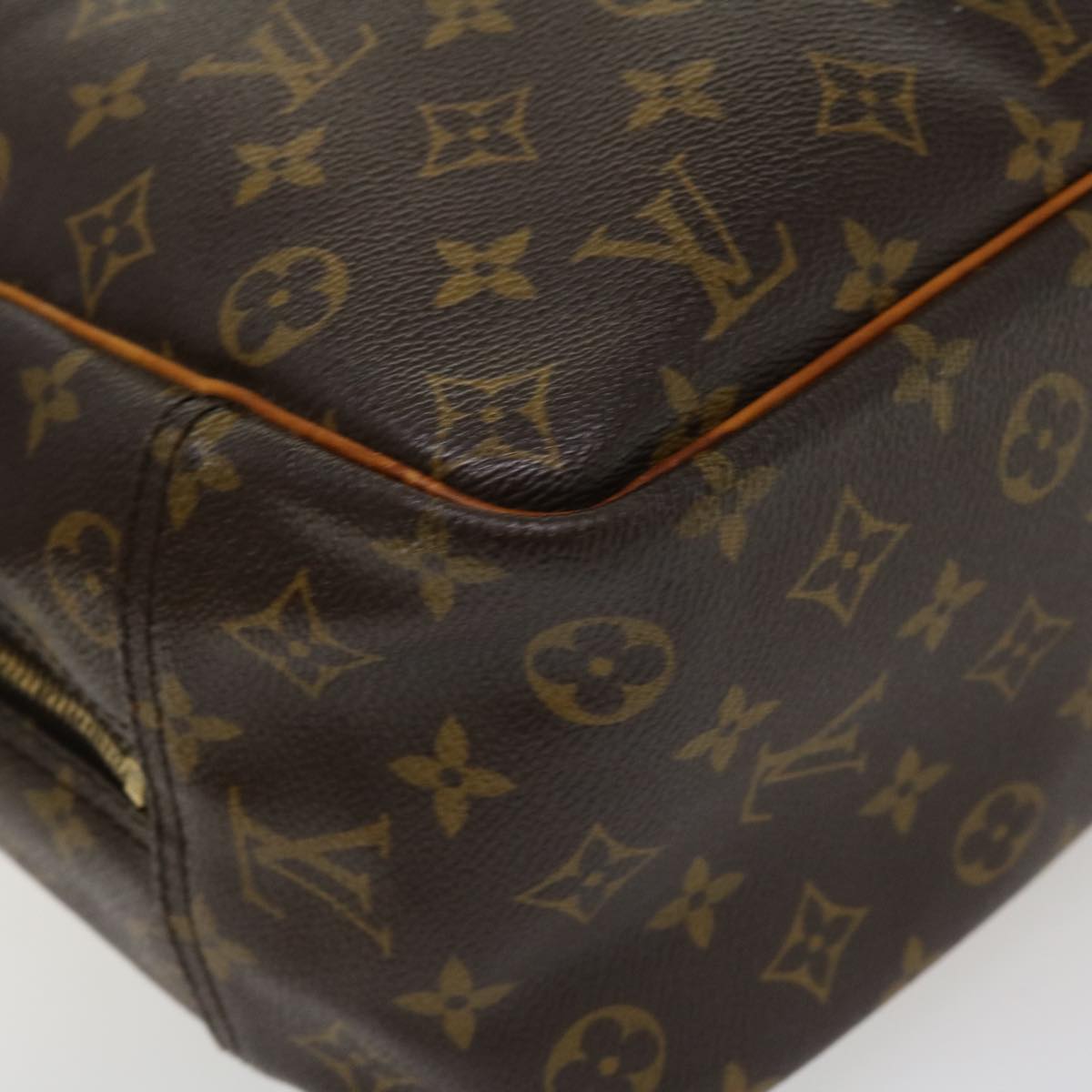 LOUIS VUITTON Monogram Deauville Hand Bag M47270 LV Auth 36918