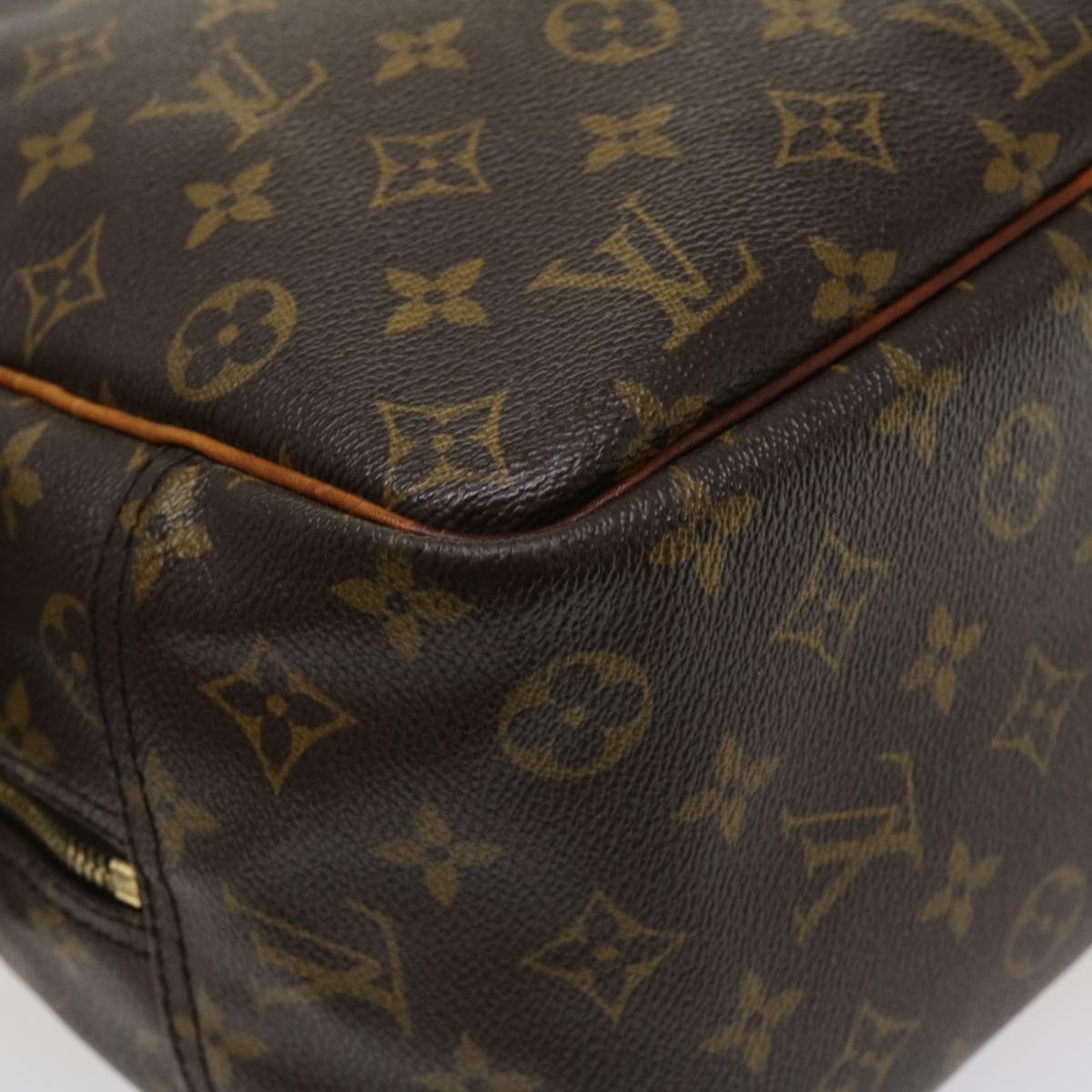 LOUIS VUITTON Monogram Deauville Hand Bag M47270 LV Auth 36918