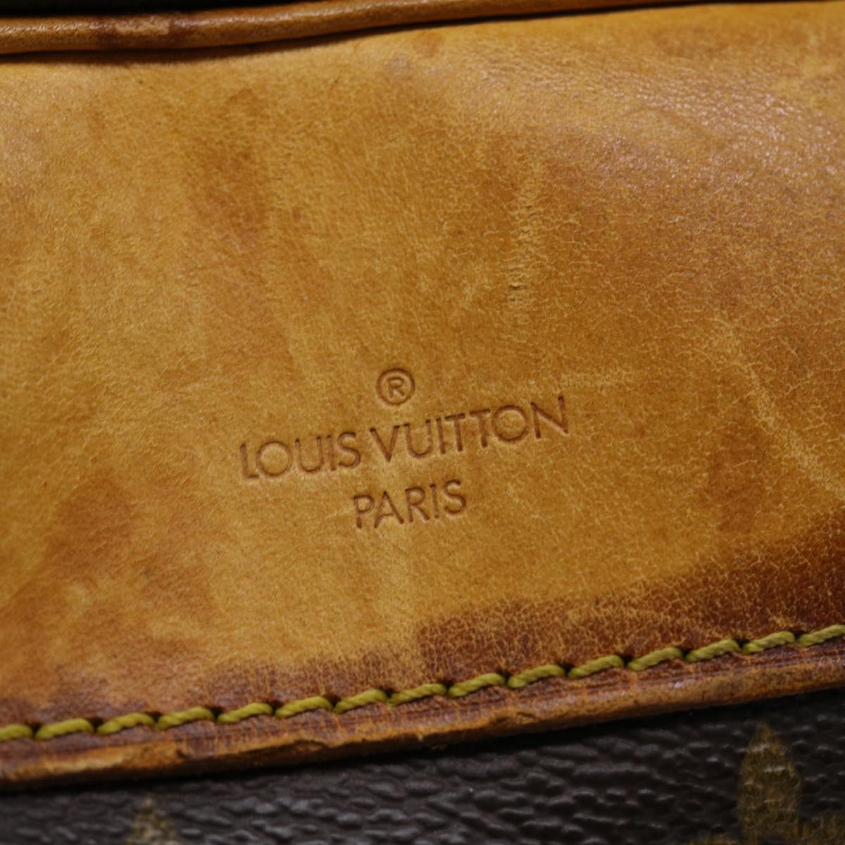 LOUIS VUITTON Monogram Deauville Hand Bag M47270 LV Auth 36918