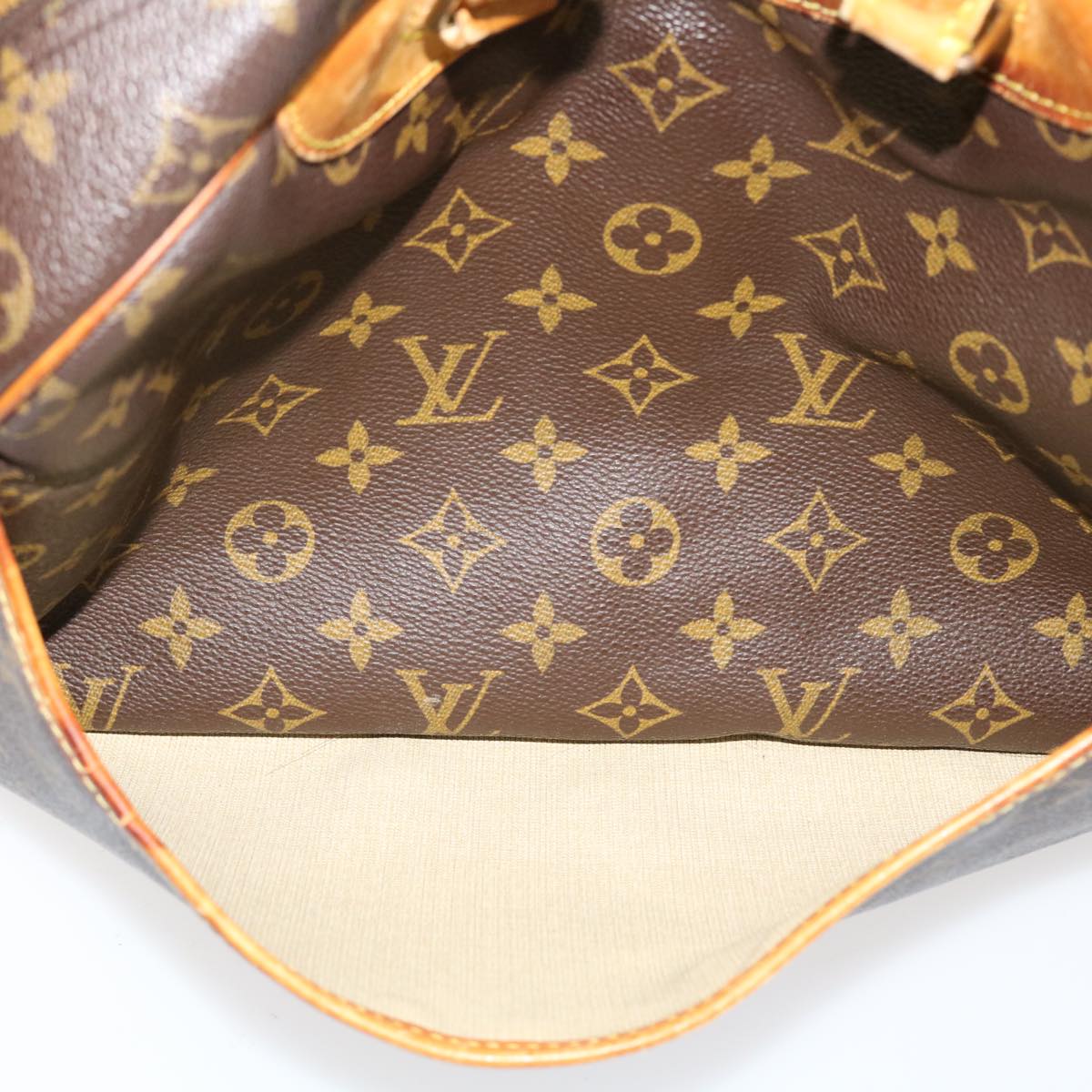 LOUIS VUITTON Monogram Deauville Hand Bag M47270 LV Auth 36918