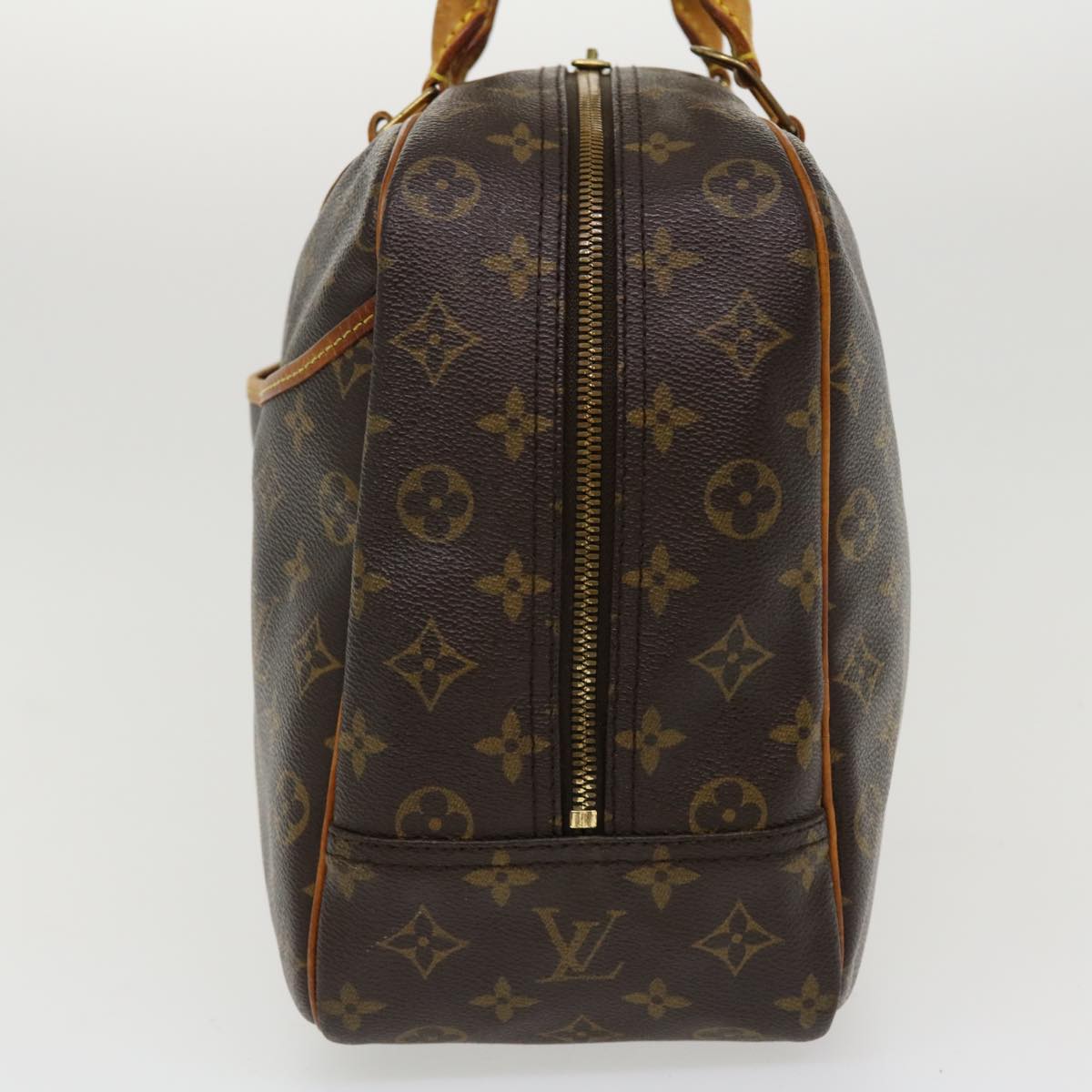 LOUIS VUITTON Monogram Deauville Hand Bag M47270 LV Auth 36918