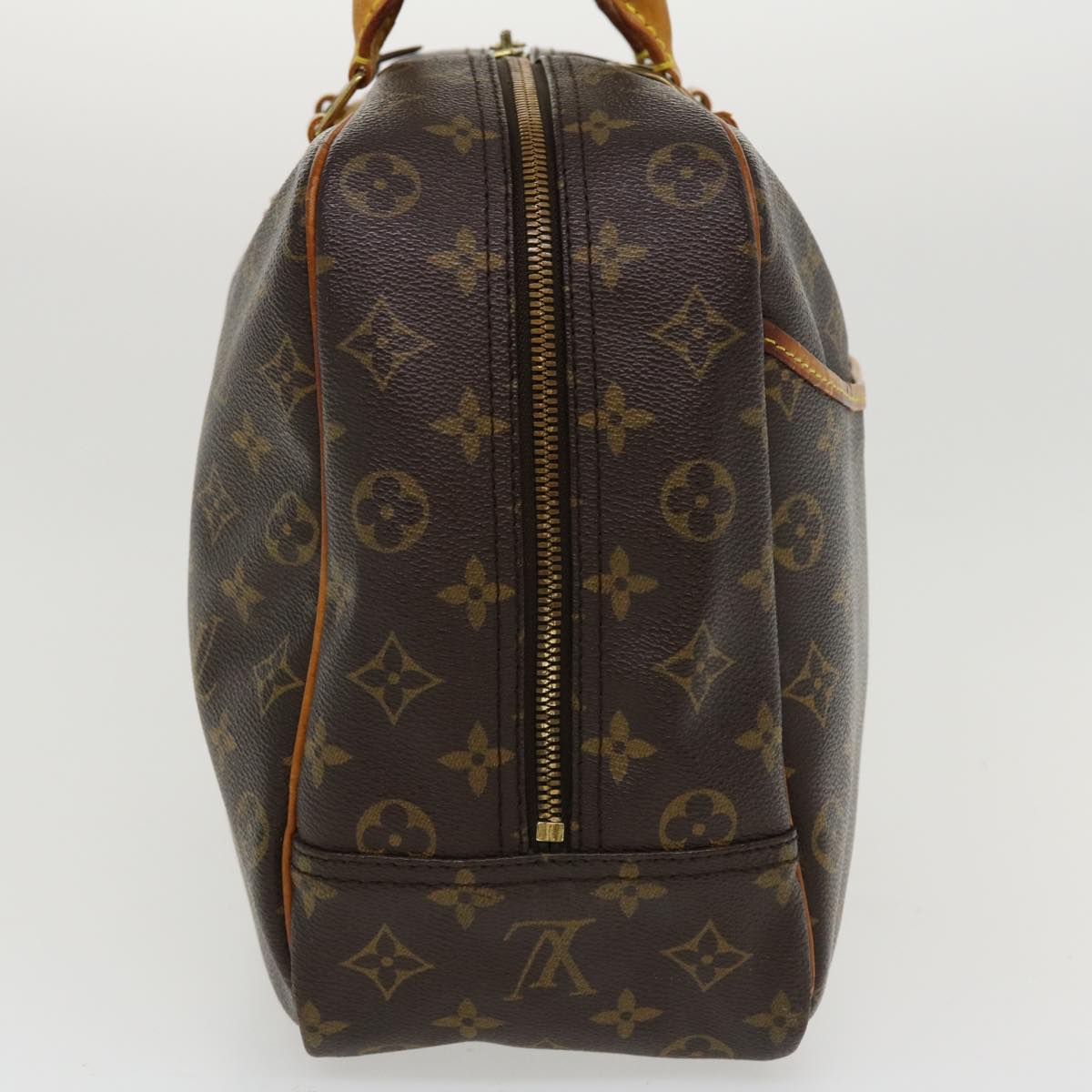 LOUIS VUITTON Monogram Deauville Hand Bag M47270 LV Auth 36918