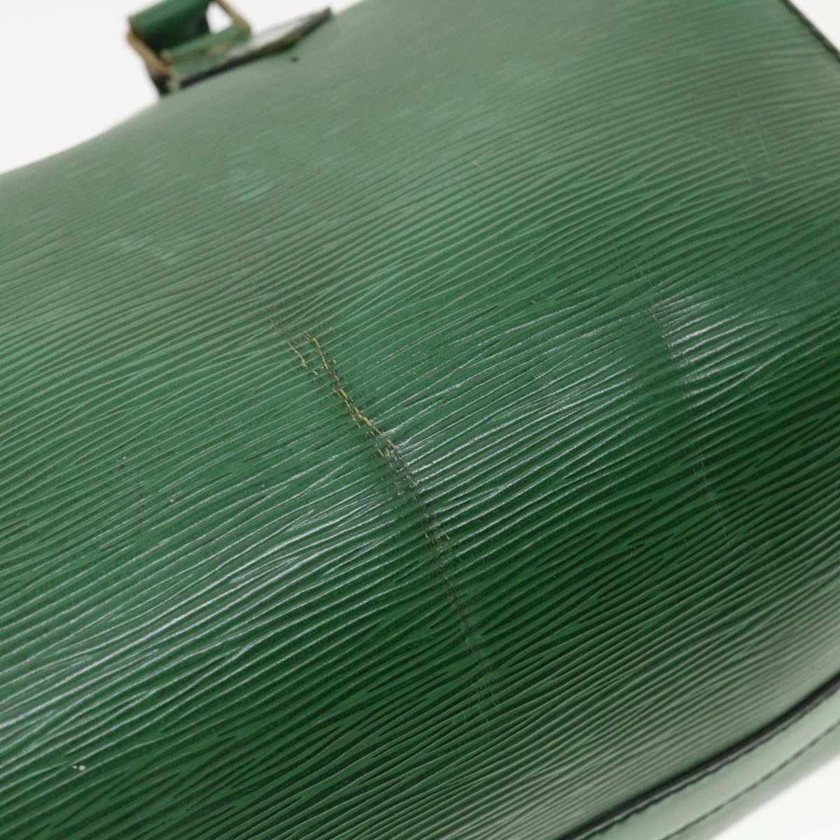 LOUIS VUITTON Epi Speedy 25 Hand Bag Green M43014 LV Auth 36926