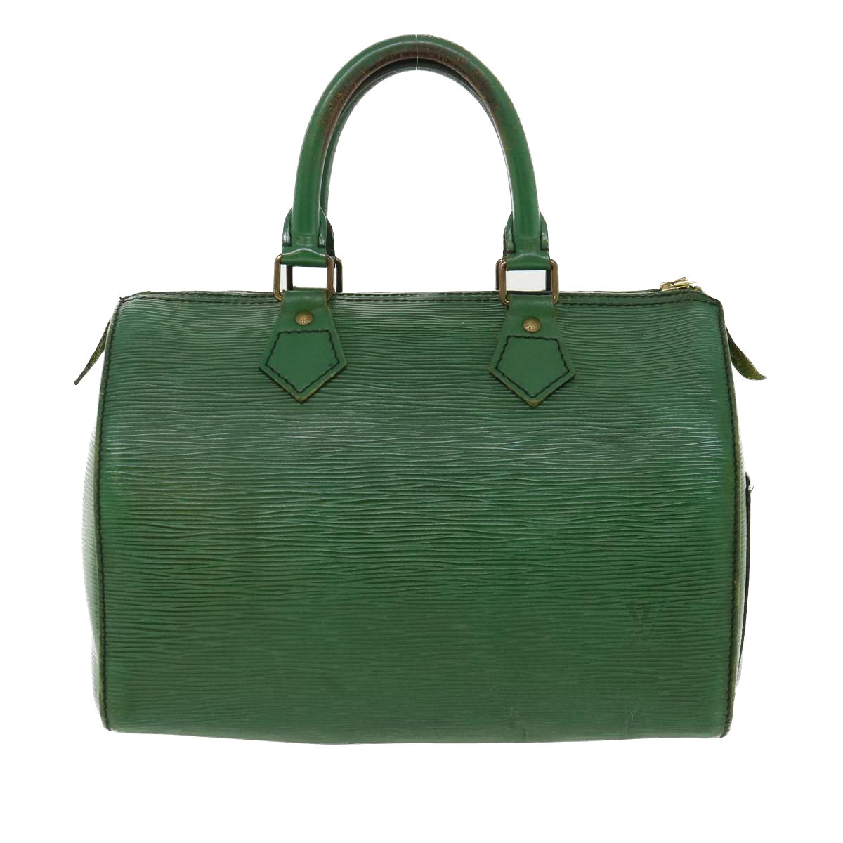 LOUIS VUITTON Epi Speedy 25 Hand Bag Green M43014 LV Auth 36926