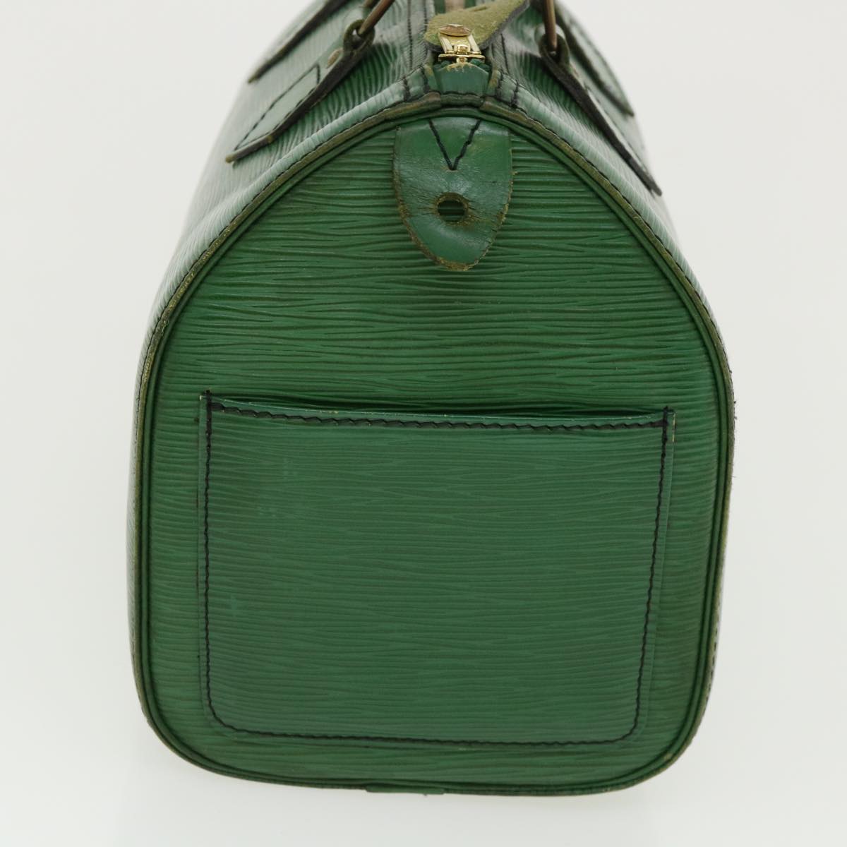 LOUIS VUITTON Epi Speedy 25 Hand Bag Green M43014 LV Auth 36926