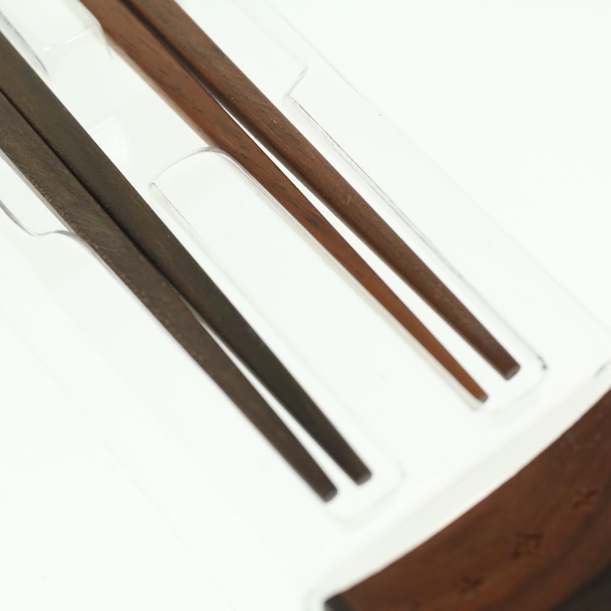 LOUIS VUITTON Monogram Chopsticks Wood VIP Only Brown LV Auth 36929