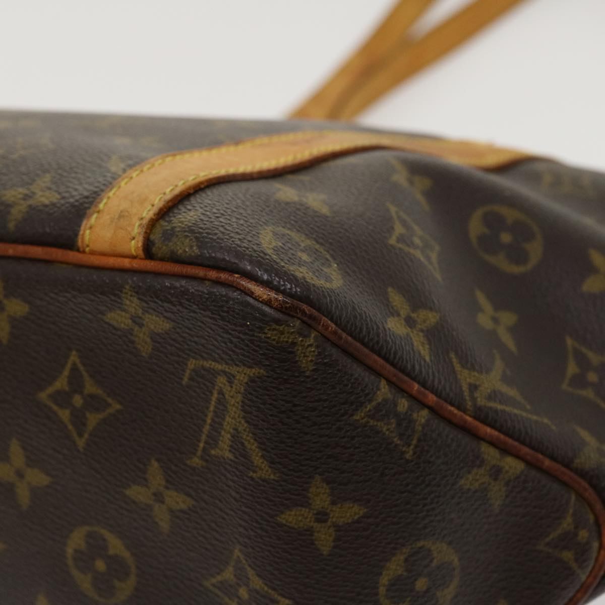 LOUIS VUITTON Monogram Sac Shopping Tote Bag M51108 LV Auth 36941