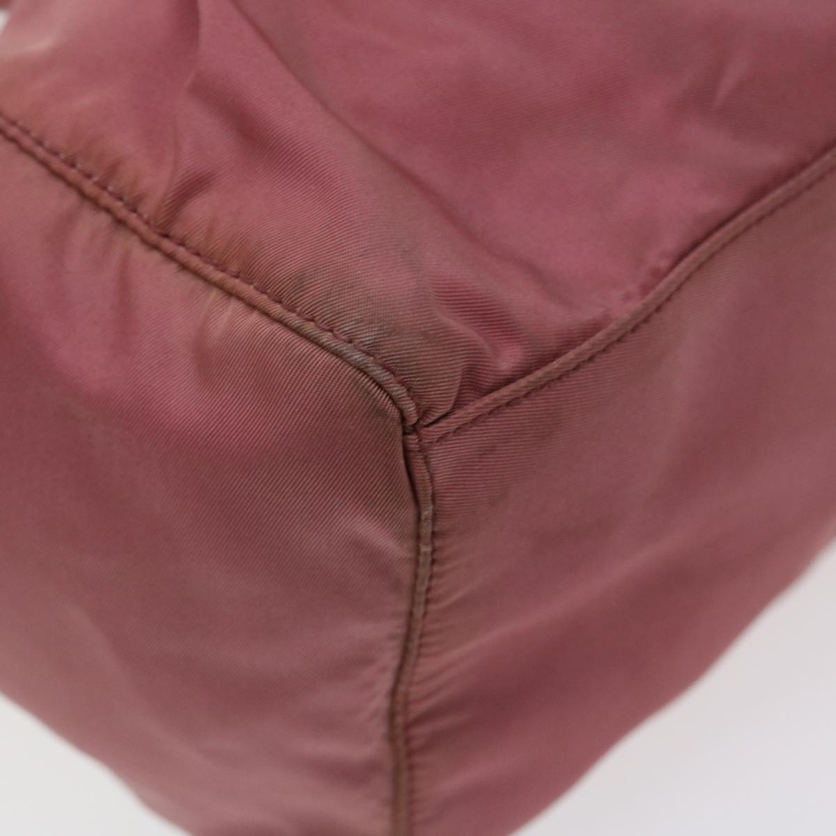 PRADA Shoulder Bag Nylon 2way Pink Auth 36966