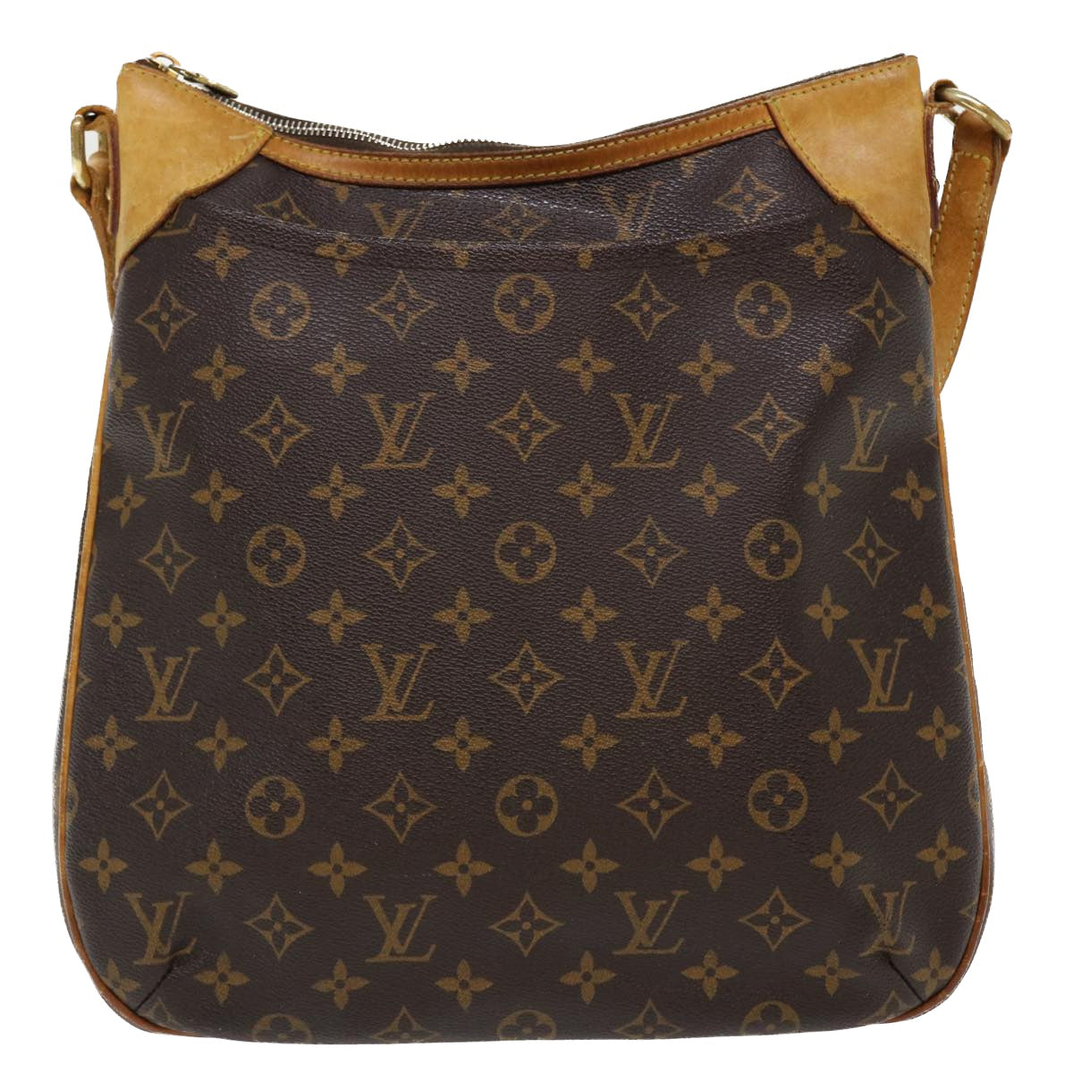 LOUIS VUITTON Monogram Odeon MM Shoulder Bag M56389 LV Auth 36993