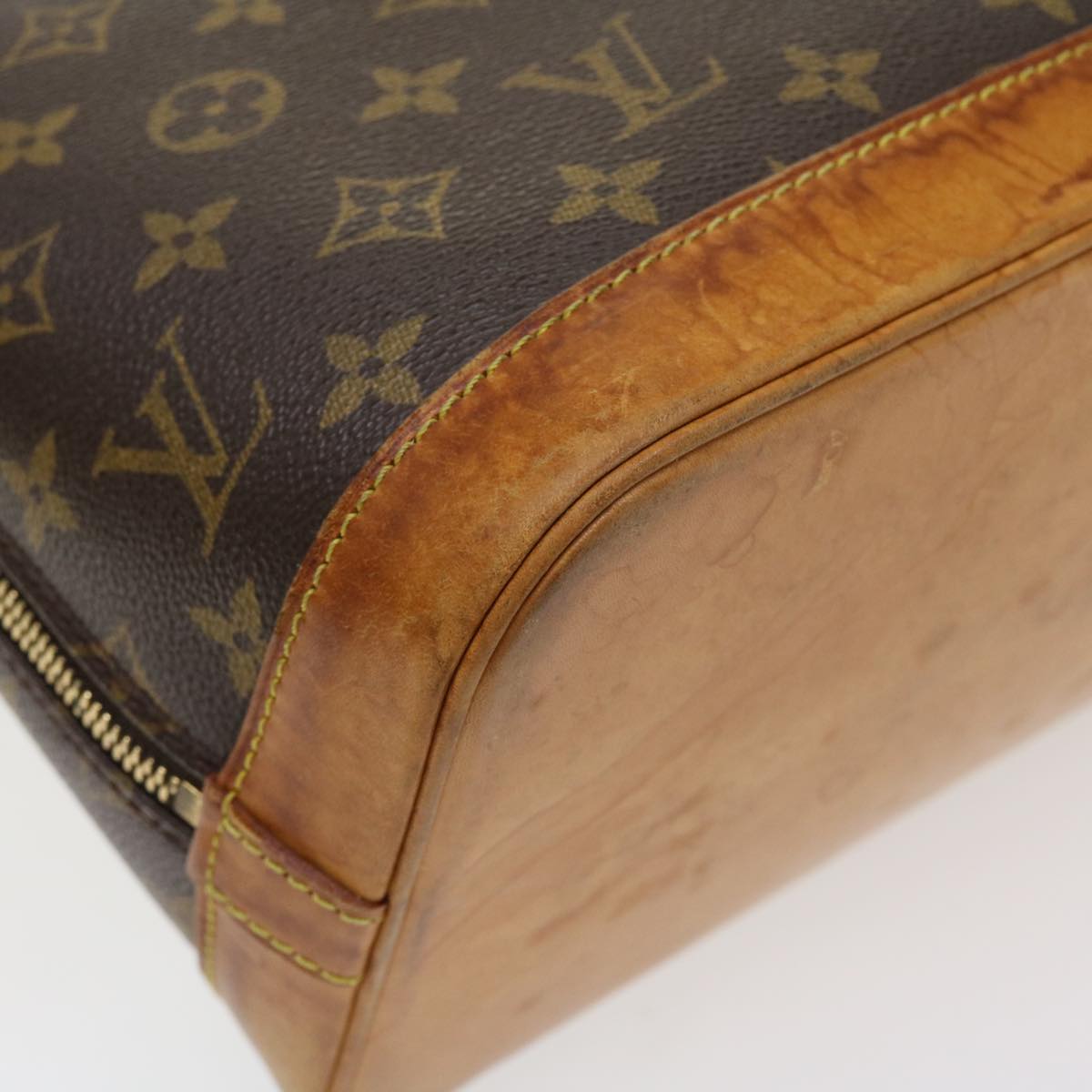 LOUIS VUITTON Monogram Alma Hand Bag M51130 LV Auth 37001