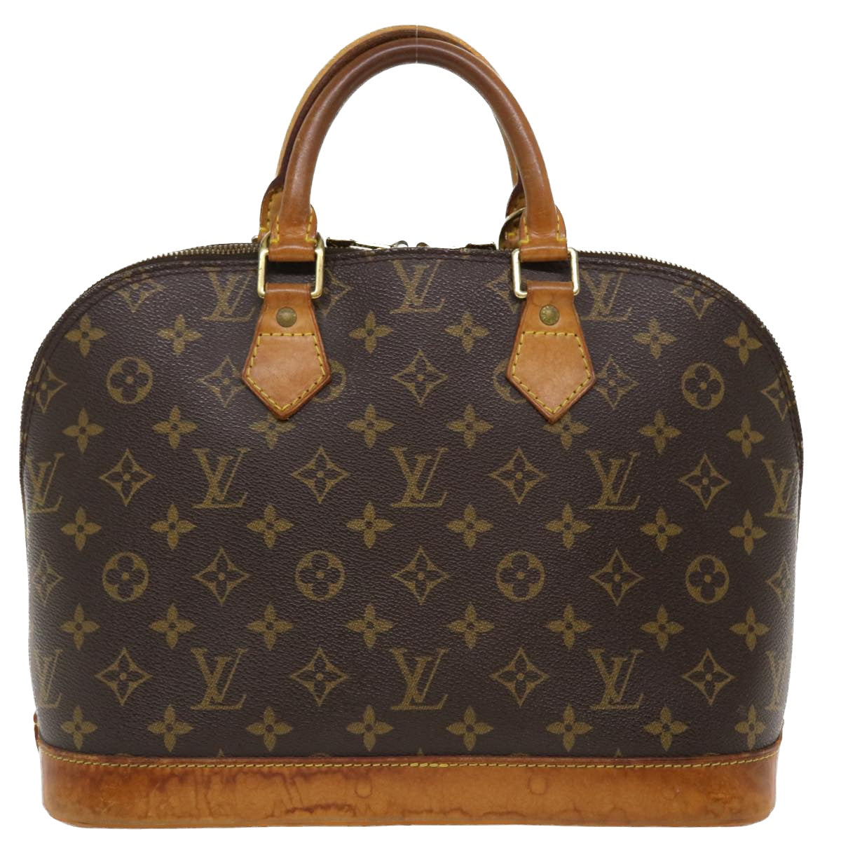 LOUIS VUITTON Monogram Alma Hand Bag M51130 LV Auth 37001