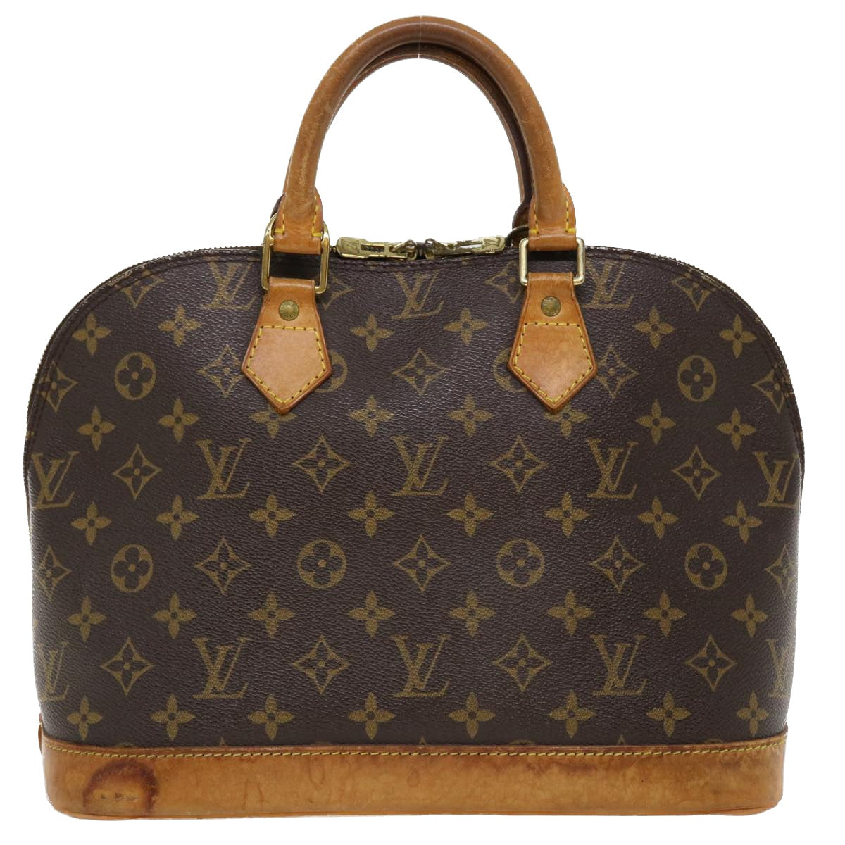 LOUIS VUITTON Monogram Alma Hand Bag M51130 LV Auth 37001