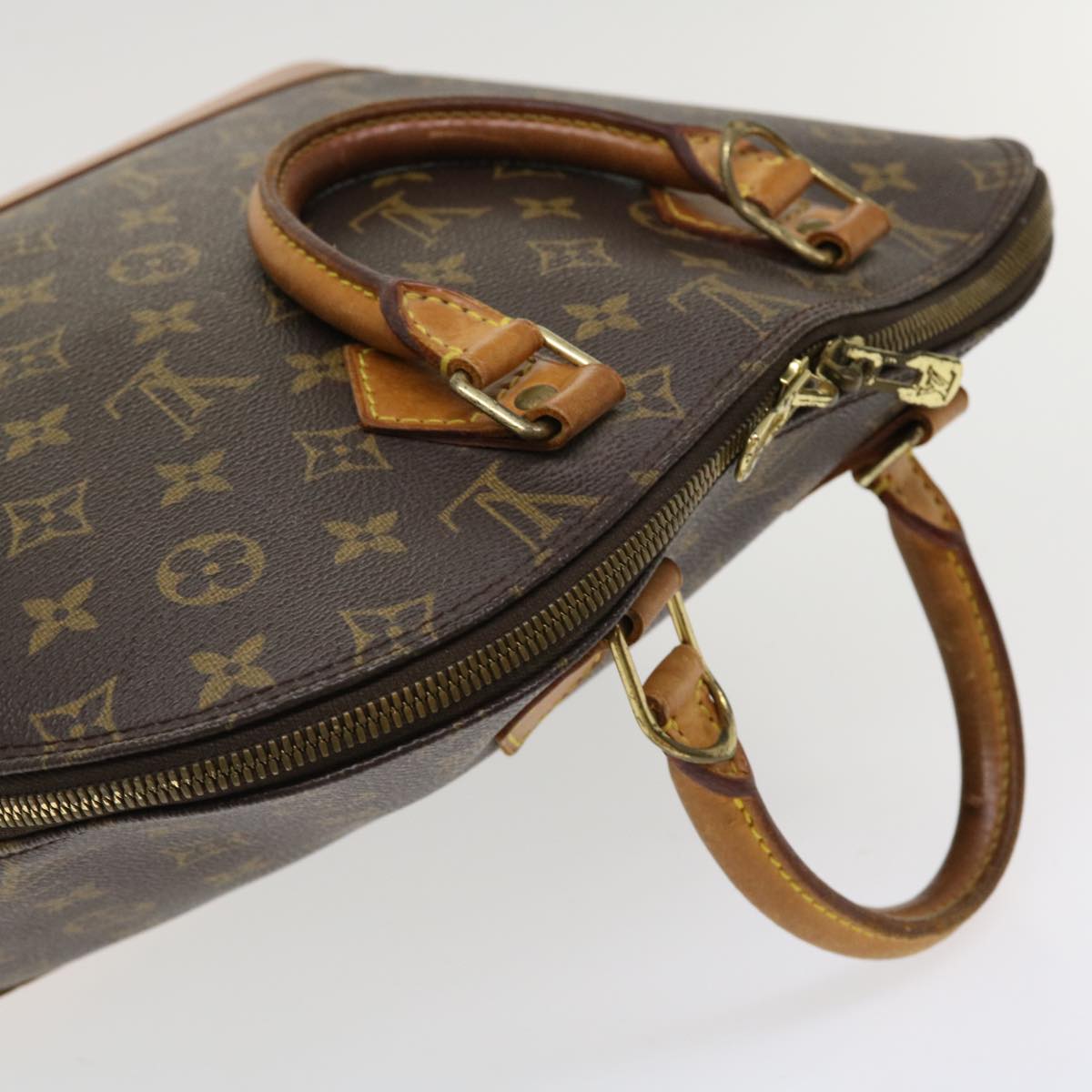 LOUIS VUITTON Monogram Alma Hand Bag M51130 LV Auth 37001