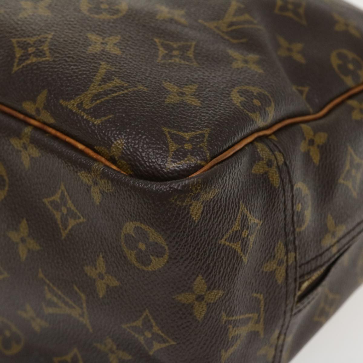 LOUIS VUITTON Monogram Deauville Hand Bag M47270 LV Auth 37008