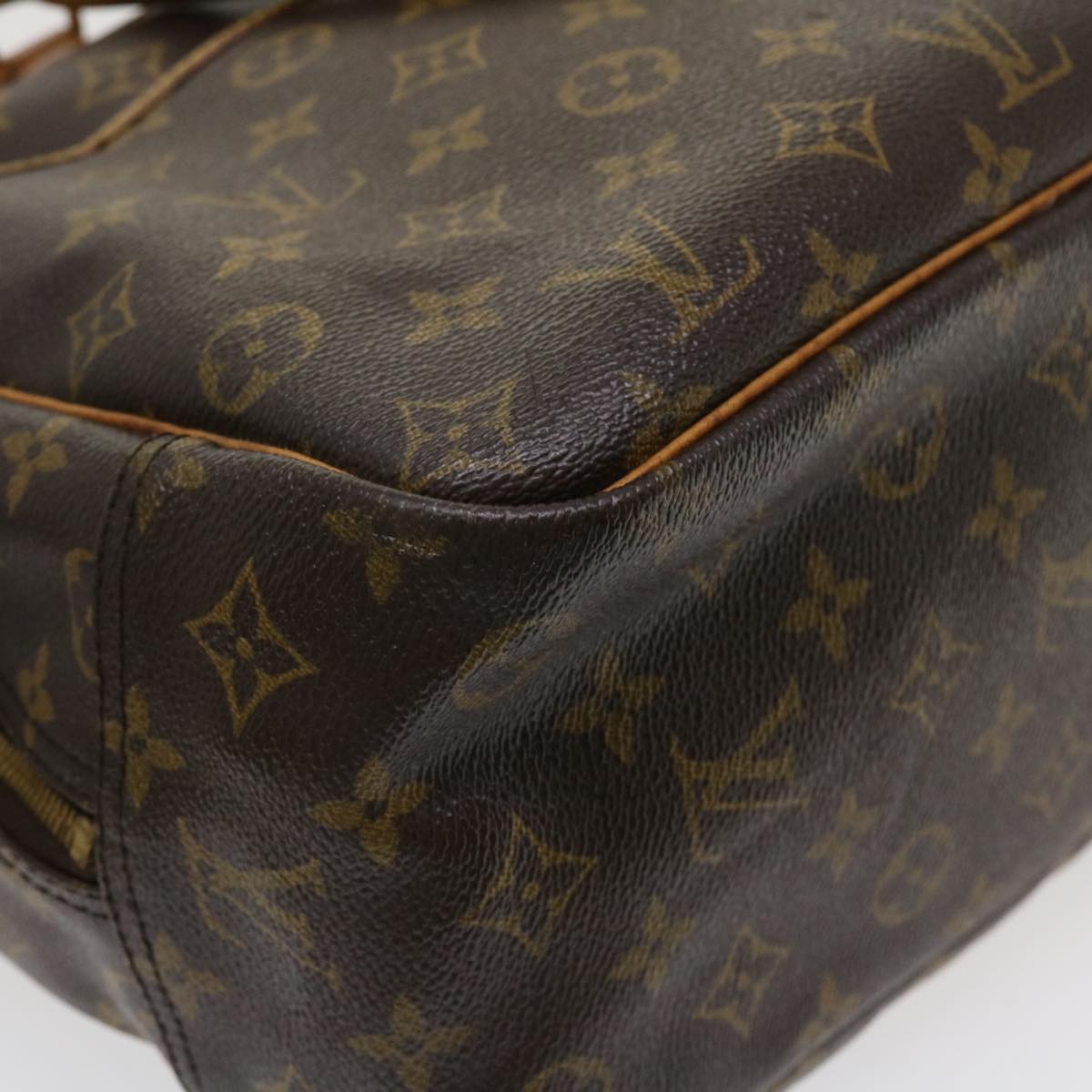 LOUIS VUITTON Monogram Deauville Hand Bag M47270 LV Auth 37008