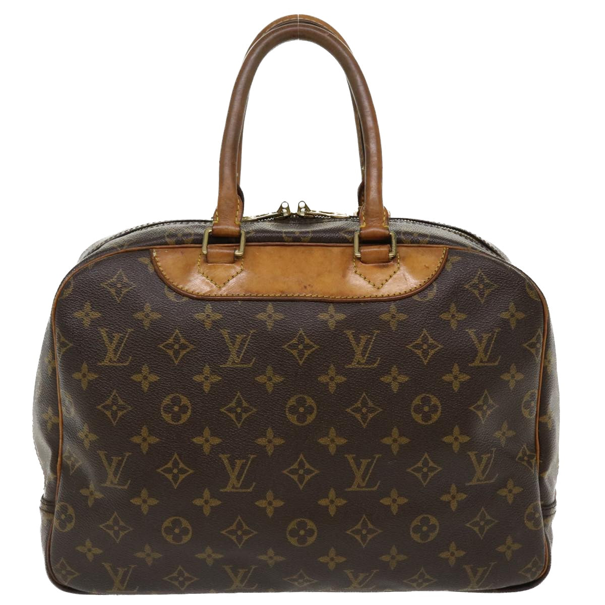 LOUIS VUITTON Monogram Deauville Hand Bag M47270 LV Auth 37008 - 0