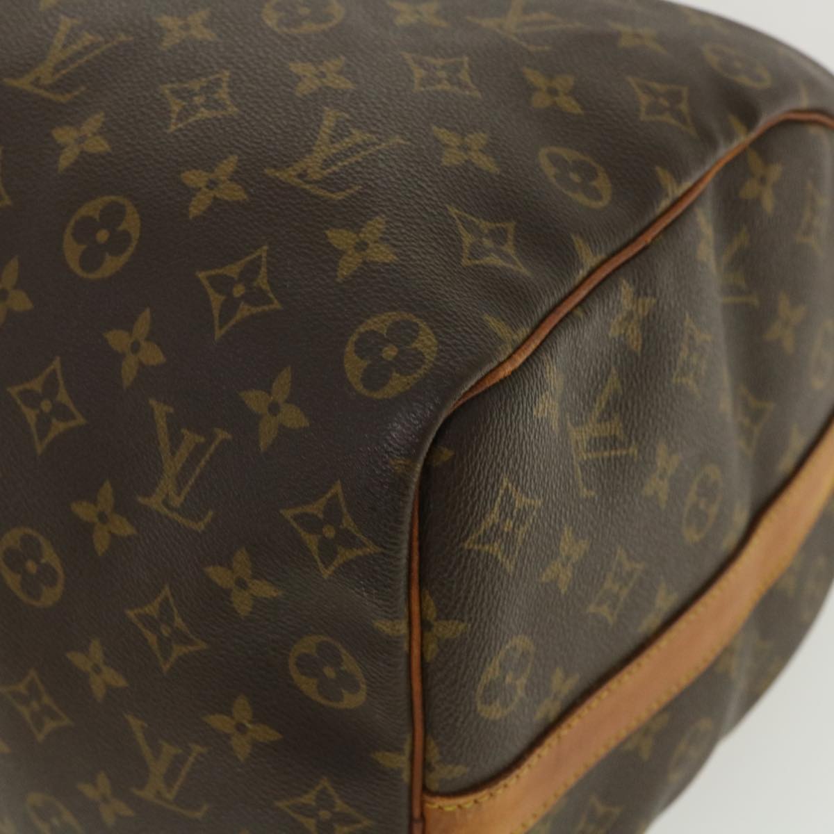 LOUIS VUITTON Monogram Keepall Bandouliere 50 Boston Bag M41416 LV Auth 37018