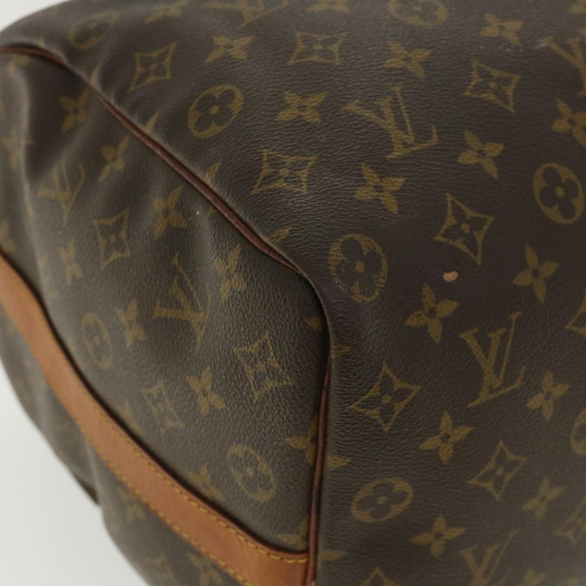 LOUIS VUITTON Monogram Keepall Bandouliere 50 Boston Bag M41416 LV Auth 37018