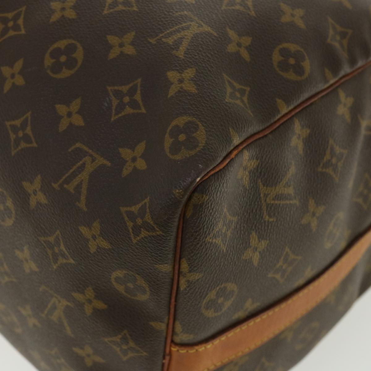 LOUIS VUITTON Monogram Keepall Bandouliere 50 Boston Bag M41416 LV Auth 37018