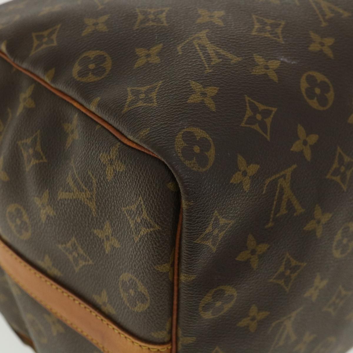 LOUIS VUITTON Monogram Keepall Bandouliere 50 Boston Bag M41416 LV Auth 37018