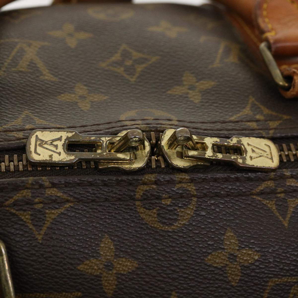 LOUIS VUITTON Monogram Keepall Bandouliere 50 Boston Bag M41416 LV Auth 37018