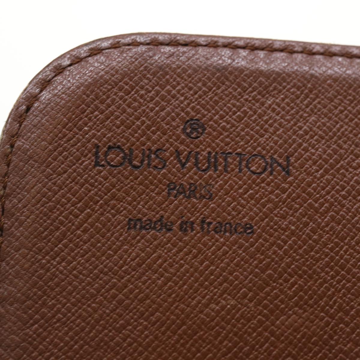 LOUIS VUITTON Monogram Cartouchiere GM Shoulder Bag M51252 LV Auth 37021