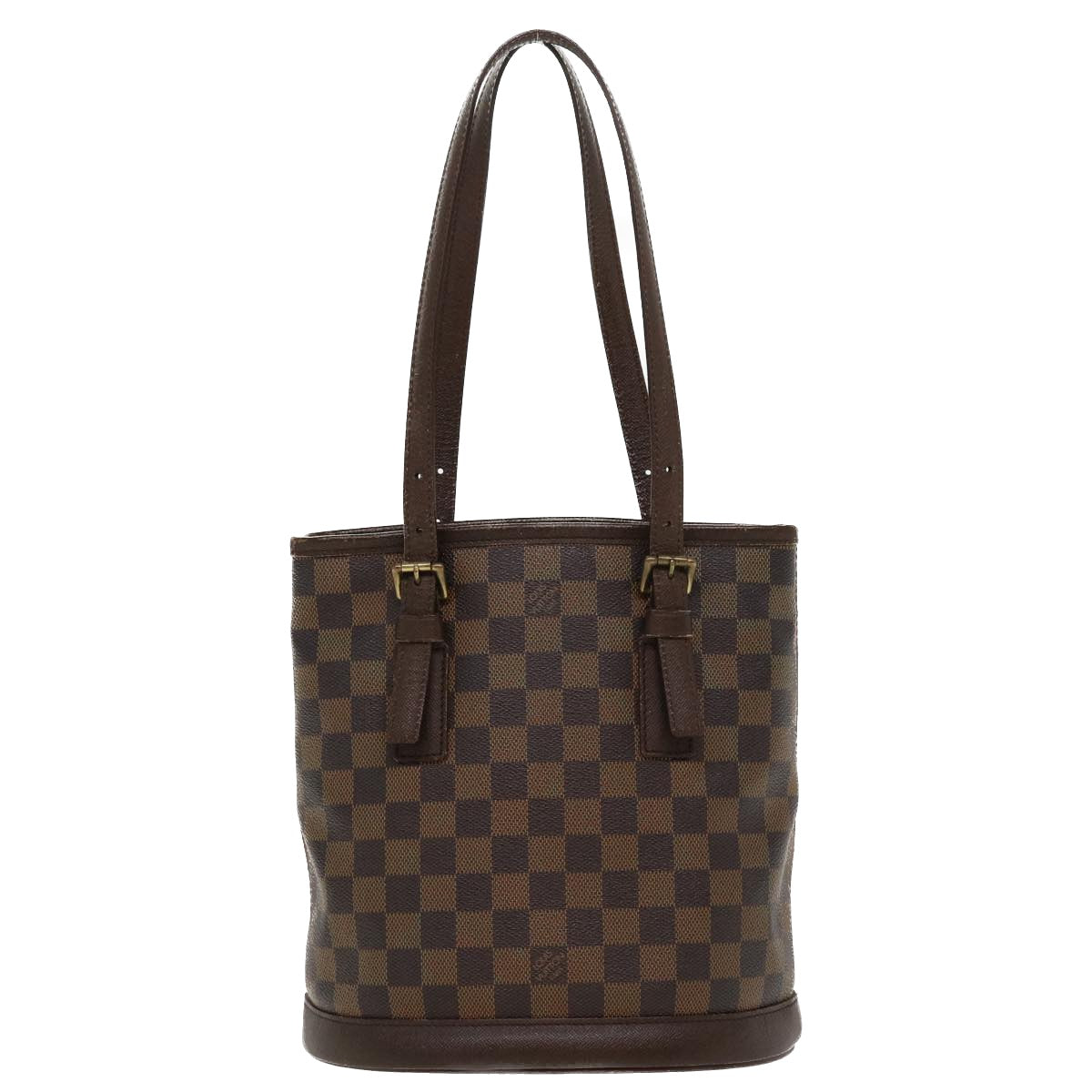 LOUIS VUITTON Damier Ebene Marais Shoulder Bag N42240 LV Auth 37048