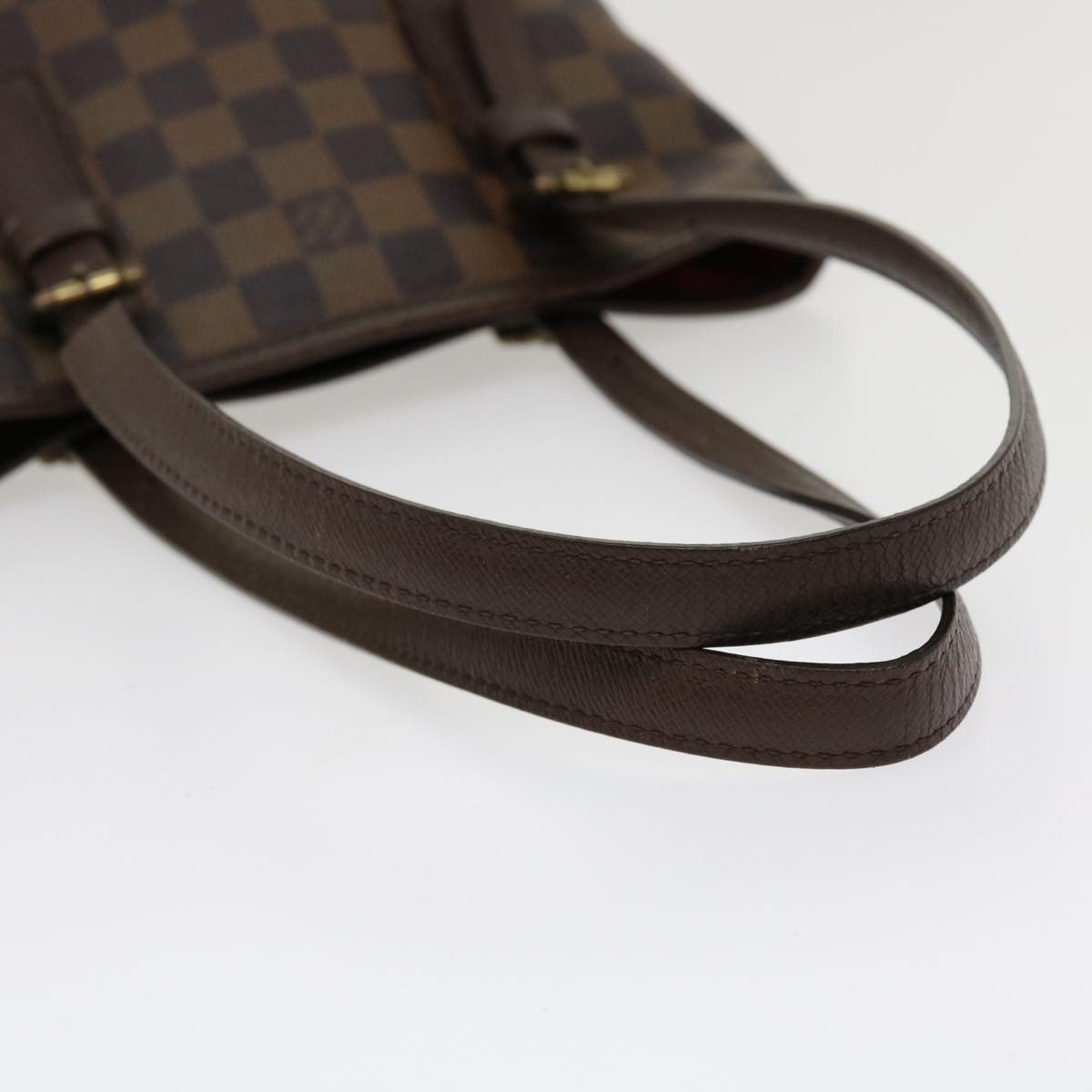 LOUIS VUITTON Damier Ebene Marais Shoulder Bag N42240 LV Auth 37048