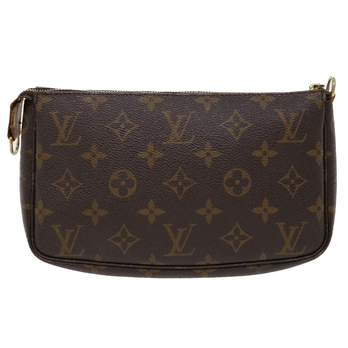 LOUIS VUITTON Monogram Pochette Accessoires Pouch M51980 LV Auth 37050