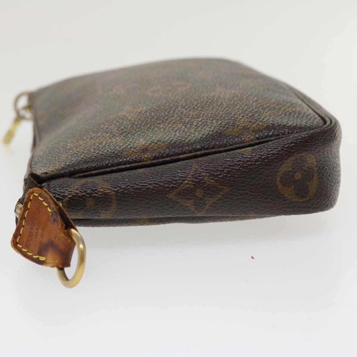 LOUIS VUITTON Monogram Pochette Accessoires Pouch M51980 LV Auth 37050